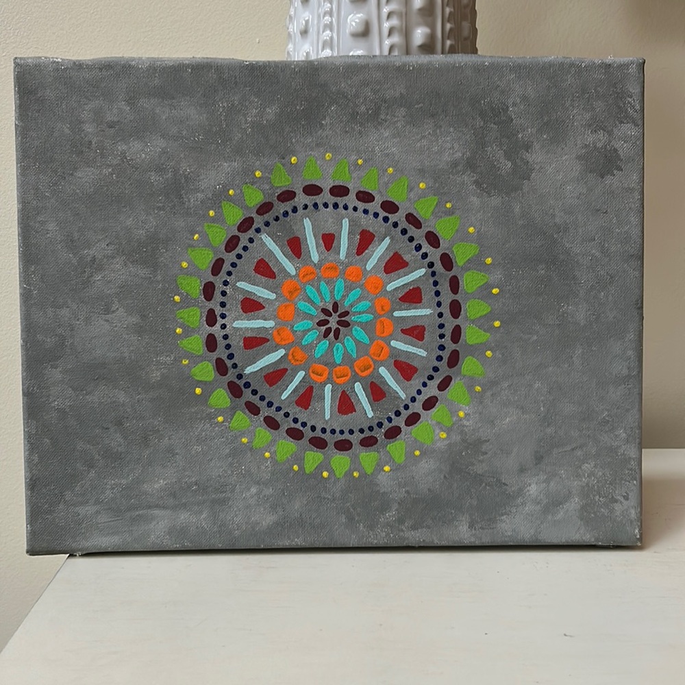 Hand painted canvas